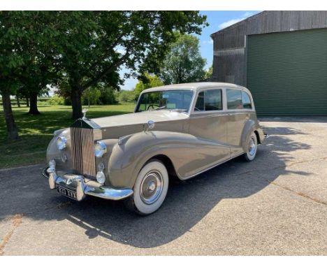 1956 Rolls-Royce Silver Wraith Long Wheel Base Limousine by Parkward & Co, London made for H.M. Ambassador in Khartoum and la