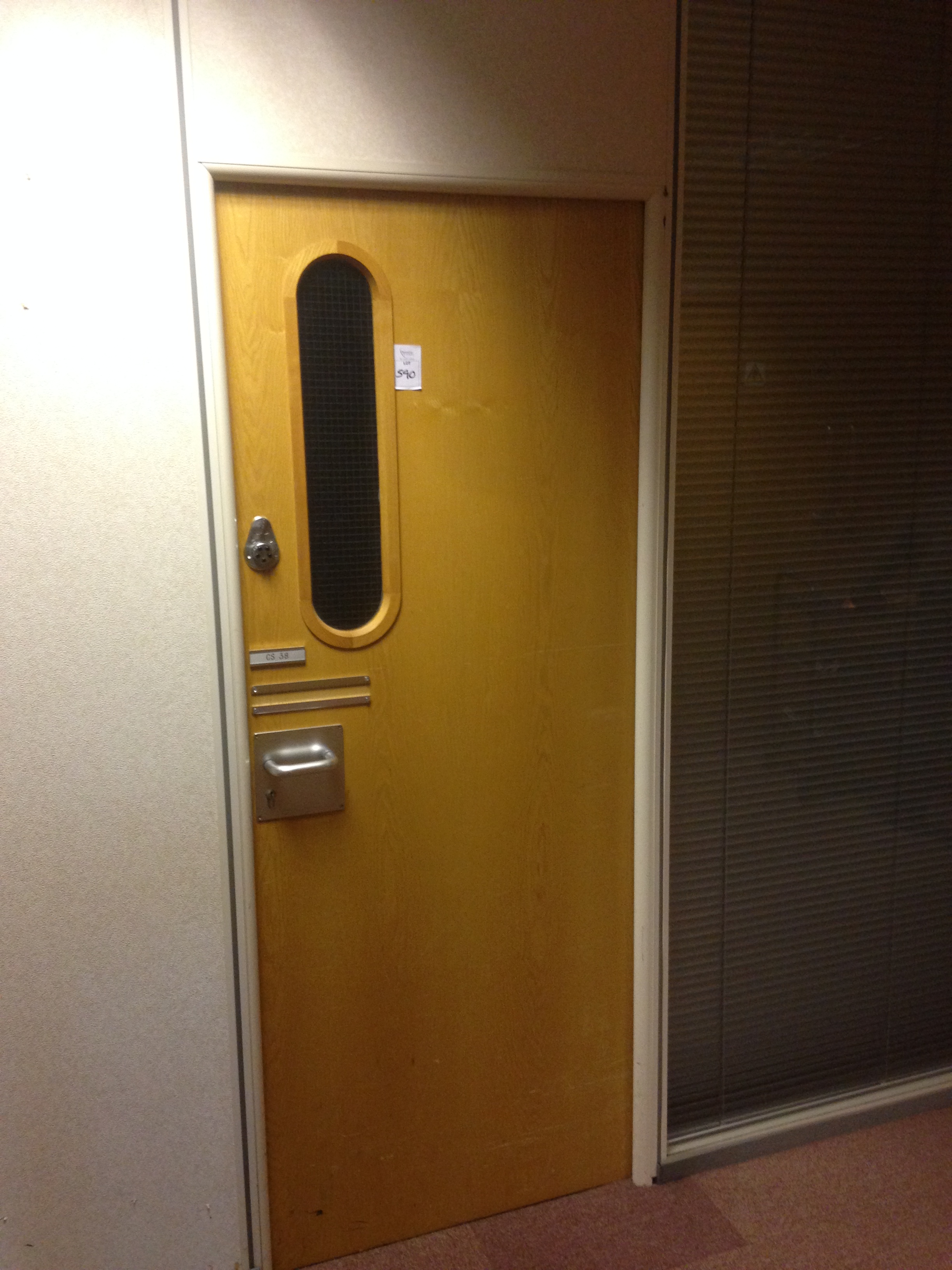 Oak Fire Door, Fittings, Frame & Architraves, 83 x 204 cm