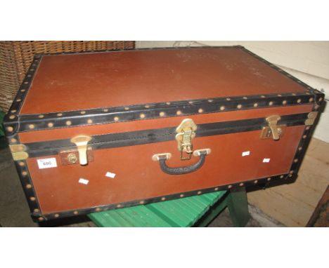 Modern steamer or school trunk.(B.P. 24% incl. VAT)