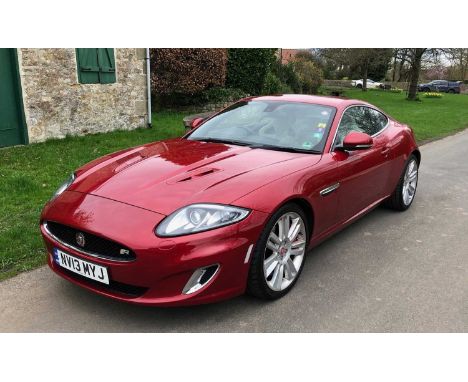 2013 Jaguar XKR AutoRegistration Number: NV13 MJYDate of First Registration: 26/07/2013VIN Number: SAJAC43R8EMB52884Engine Nu
