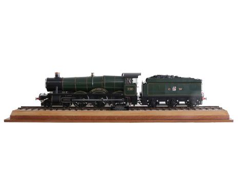 Kit/Scratch Built 3 1/2" Gauge Live Steam Collett Hall Class Locomotive a magnificent fine scale model finished in green as G