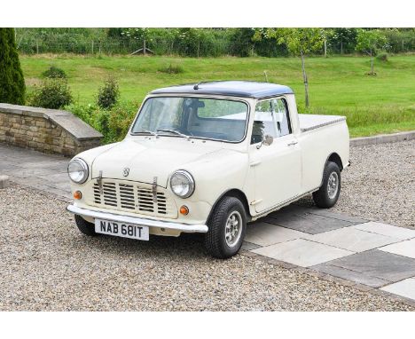 1979 Austin Morris Pick-Up Registration Number: NAB 68IT Date of First Registration: 12/04/1979 VIN Number: XLUL-599086A Engi
