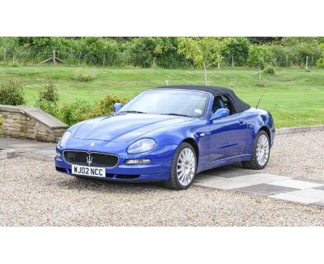 Maserati Spyder 4200 Cambio CorsaRegistration Number: WJ02 NCCDate of First Registration: 08/03/2022VIN Number: ZAMBB18C00000