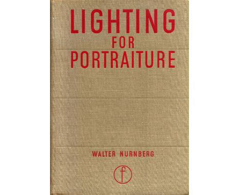 Lighting for Portraiture by Walter Nurnberg. Sold on behalf of Michael Sobell Cancer Charity. We combine shipping on all lots