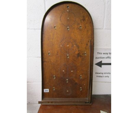 Old Bagatelle game