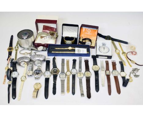 Mixed quantity of fashion watches to include; Reflex, Citron, Seiko 5 Automatic, Lorus, boxed Rotary, Steltman, boxed Smiths 