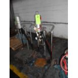 Graco air pump only with cart model 222839, 7 gpm Loading Fee of __$ 28____ to be added to winning