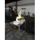Avery labeler system on push cart, type 4000, 110 vac Loading Fee of __$55 ____ to be added to