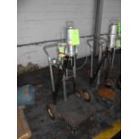 Graco air pump only with cart model 222839, 7 gpm Loading Fee of __$28 ____ to be added to winning