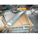 Hytrol flight conveyor system, model PC, serial 308178, 77 in hgt., 1/2 in flights Loading Fee of