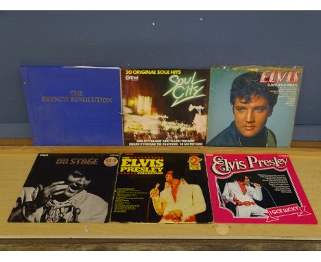 LP's to include Elvis Presley&nbsp;