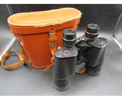 Vintage Zenith 7x50 field binoculars in leather case&nbsp;