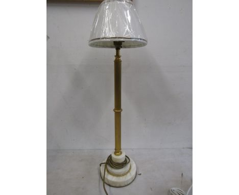 Empire column style lamp with shade&nbsp;