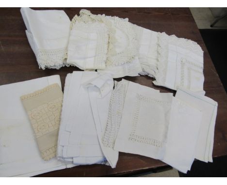 Vintage lace and linens&nbsp;
