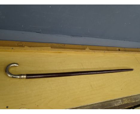 Walking stick with silver plated handle&nbsp;