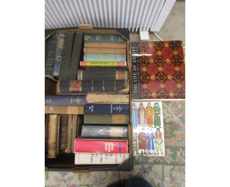 Box of interesting vintage books