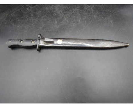 L1A3 s84/98 3 Bayonet WW2 with a with German Coppel scabbard