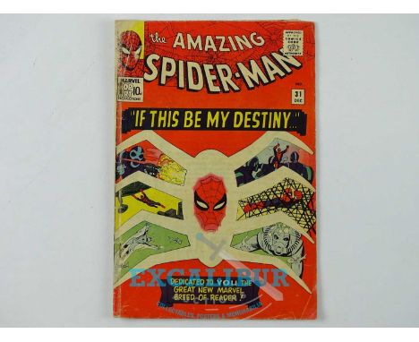 AMAZING SPIDER-MAN #31 - (1965 - MARVEL - UK Price Variant) - KEY SPIDER-MAN BOOK - First appearances of Harry Osborn, Gwen S