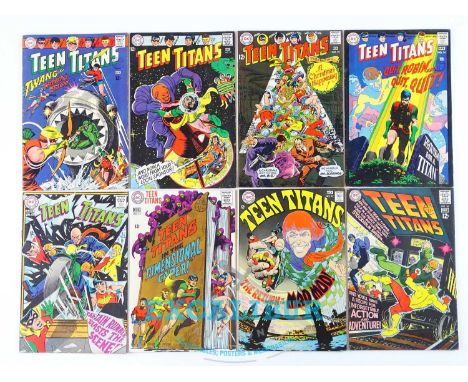 TEEN TITANS #11, 12, 13, 14, 15, 16, 17, 18 - (8 in Lot) - (1967/68 - DC - UK Cover Price) - Includes Origin and first appear