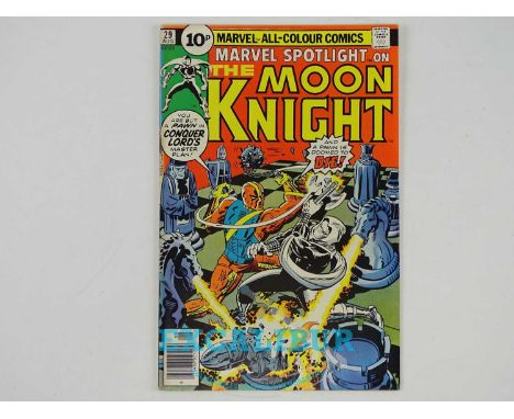MARVEL SPOTLIGHT: MOON KNIGHT #29 - (1976 - MARVEL - UK Price Variant) - Second appearance of Moon Knight in his own story + 