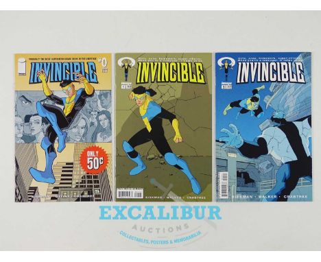 INVINCIBLE #0, 1, 2 (3 in Lot) - (2003/05 - IMAGE) - Includes First full appearance of Invincible, whose animated TV series i