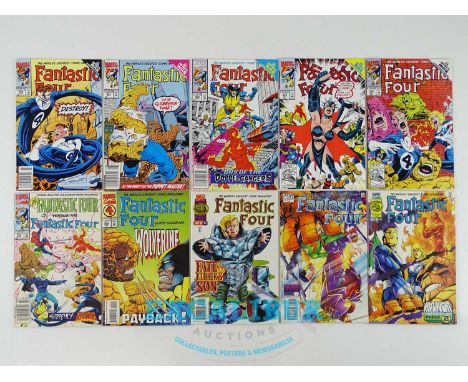 FANTASTIC FOUR #366, 367, 368, 369, 370, 374, 395, 414, 415, 416 (10 in Lot) - (1992/96 - MARVEL) - Includes Infinity War, Pu