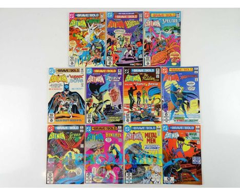 BRAVE &amp; THE BOLD #178, 179, 180, 181, 182, 183, 184, 185, 186, 187, 188 - (11 in Lot) - (1981/82 - DC) - Includes Batman 