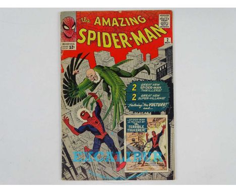 AMAZING SPIDER-MAN #2 - (1963 - MARVEL) - Third appearance of Spider-Man + First appearances of two of Spider-Man's most endu