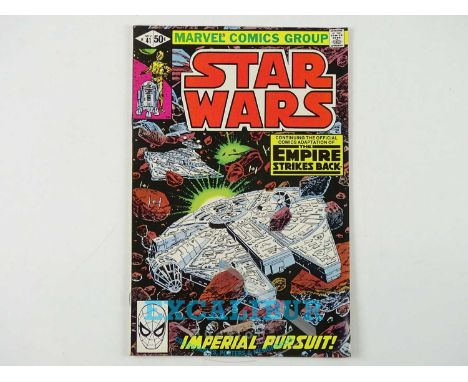 STAR WARS #41 - (1980 - MARVEL) - First comic book appearance of Yoda + Millennium Falcon cover + Part 3 of "The Empire Strik