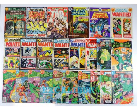 MIXED DC COMIC LOT (24 in Lot) - Includes HOUSE OF MYSTERY (1974) #226 + TOR (1975) #1 + BLACK MAGIC (1973) #1 + KUNG-FU FIGH
