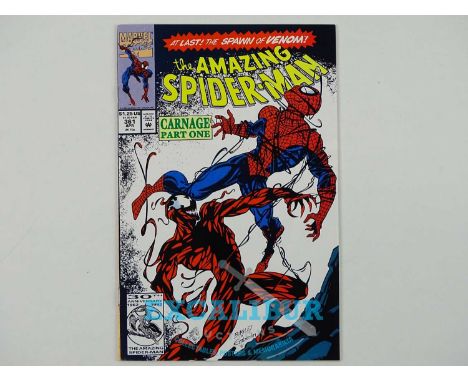AMAZING SPIDER-MAN #361 - (1992 - MARVEL) - First full appearance of Carnage (Cletus Kasady), who made his cinematic appearan
