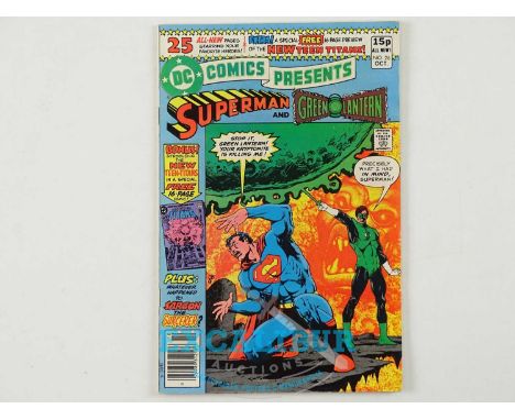 DC COMICS PRESENTS #26 (FIRST TEEN TITANS) - (1980 - DC) - First appearance of the New Teen Titans (16-page preview) + First 