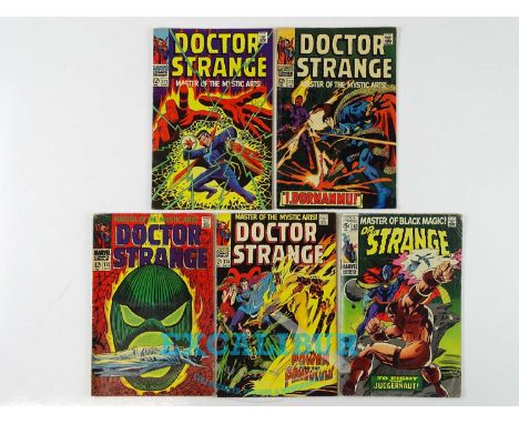 DOCTOR STRANGE #171, 172, 173, 174, 182 - (5 in Lot) - (1968/69- MARVEL - US Price &amp; UK Cover Price) - HOT Character with