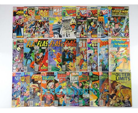 MIXED MARVEL, DC, DELL COMIC LOT (28 in Lot) - Includes TOMB OF DRACULA (1977) #55 + LOGAN'S RUN (1977) #2 &amp; 3 + MARVEL A