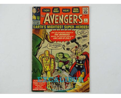 AVENGERS #1 - (1963 - MARVEL) - KEY Comic Book - First appearance of the Avengers with original members Iron Man (in clunky g