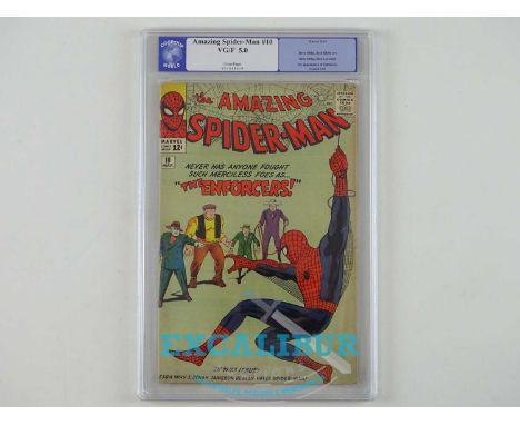 AMAZING SPIDER-MAN #10 - (1964 - MARVEL) GRADED 5.0 by CGG GROUP WORLD (PGX) - First appearance of Big Man and the Enforcers 
