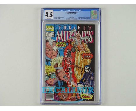 NEW MUTANTS #98 - (1991 - MARVEL) - GRADED 4.5 by CGC - First Appearance of Deadpool (Wade Wilson) + First Appearance of Gide