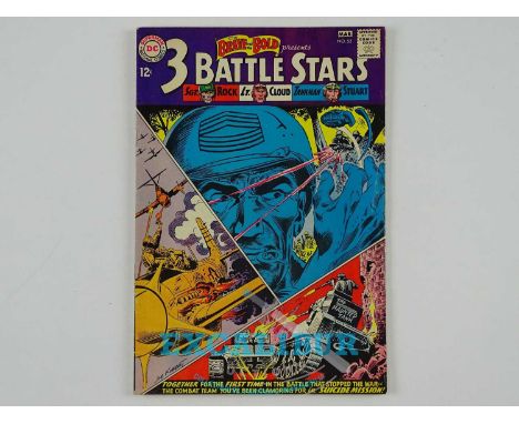 BRAVE &amp; THE BOLD #52 - (1963 - DC) - Features the 3 Battle Stars (Sgt. Rock, Lt. Cloud, and Tankman Stuart) + Mlle. Marie