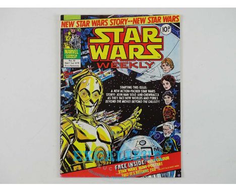 STAR WARS WEEKLY #13 - (1978 - BRITISH MARVEL) - Dated May 3rd - FREE GIFT INCLUDED - New stories (non-movie adaptions) begin