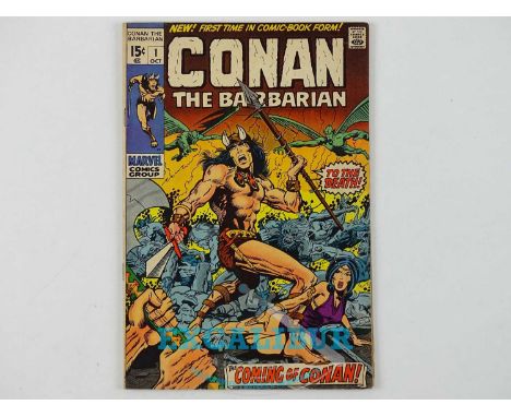 CONAN #1 - (1970 - MARVEL) - First comic book appearance and Origin of Conan + First comic book appearance (cameo) of King Ku