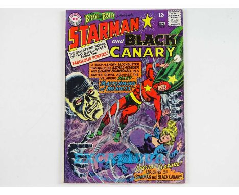 BRAVE &amp; THE BOLD #61 - (1965 - DC - UK Cover Price) - Origin of Starman and Black Canary + First Silver Age appearance of