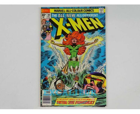 X-MEN # 101 - (1976 - MARVEL - UK Price Variant) - The origin and first appearance of Phoenix (Jean Grey) - Black Tom Cassidy
