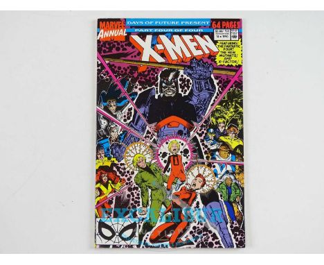UNCANNY X-MEN: ANNUAL #14 - (1983 - MARVEL) - First appearance of the X-Man Gambit (cameo) + Fantastic Four appearance - Arth
