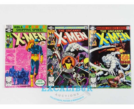 UNCANNY X-MEN # 138, 139, 140 (3 in Lot) - (1980 - MARVEL) - Cyclops leaves the X-Men + Funeral for Jean Grey + Dazzler, Alph