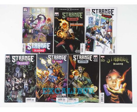 STRANGE ACADEMY #2, 3, 4, 5, 6, 7, 8 (7 in Lot) - (2020/21 - MARVEL) ALL First Printings - Very HOT Title by Skottie Young, H