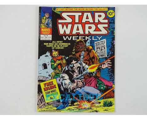 STAR WARS WEEKLY #14 - (1978 - BRITISH MARVEL) - Dated May 10th - FREE GIFT INCLUDED - Continuation of new stories (non-movie