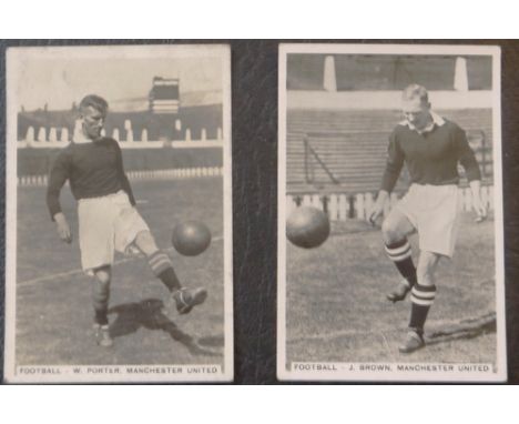 CIRCA 1935 MANCHESTER UNITED SPORTING EVENTS CARDS
J Brown &amp; W Porter&nbsp;