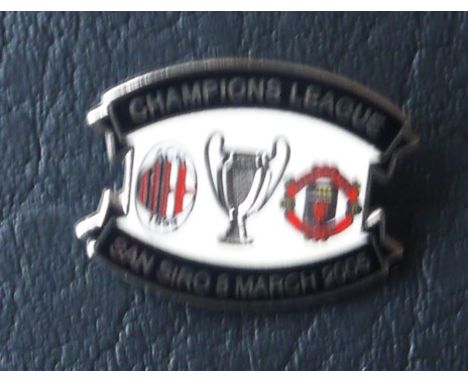 2006 MANCHESTER UNITED V INTER MILAN BADGE