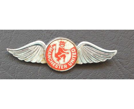 VINTAGE MANCHESTER UNITED BADGE MADE BY COFFER
