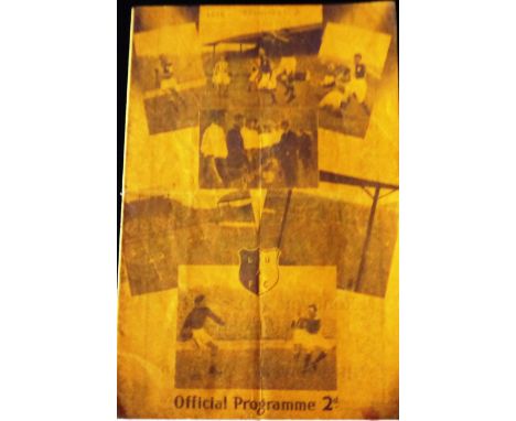 1946-47 LEEDS UNITED V BRENTFORD
5th April 1947, folds&nbsp;